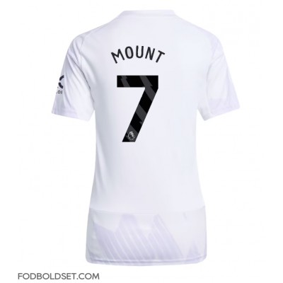 Manchester United Mason Mount #7 Udebanetrøje Dame 2025-26 Kortærmet Manchester United Mason Mount #7 Udebanetrøje Dame 2025-26 Kortærmet